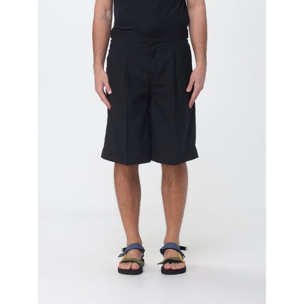 Pt Torino Men Tailored Cotton Shorts Pt Torino